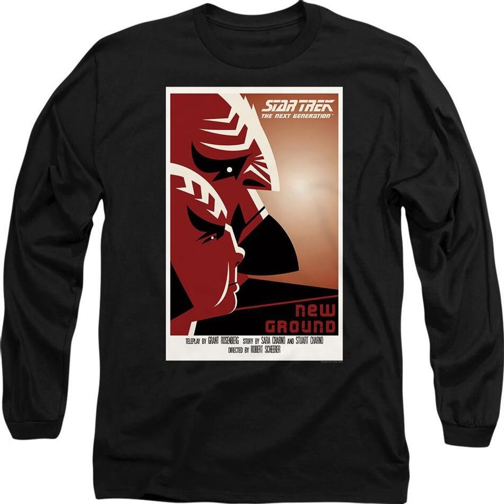 Star Trek - "The Next Generation Season 5 Episode 10" T-Shirt für Herren/Damen Uni TV10007 (M) (Schwarz)