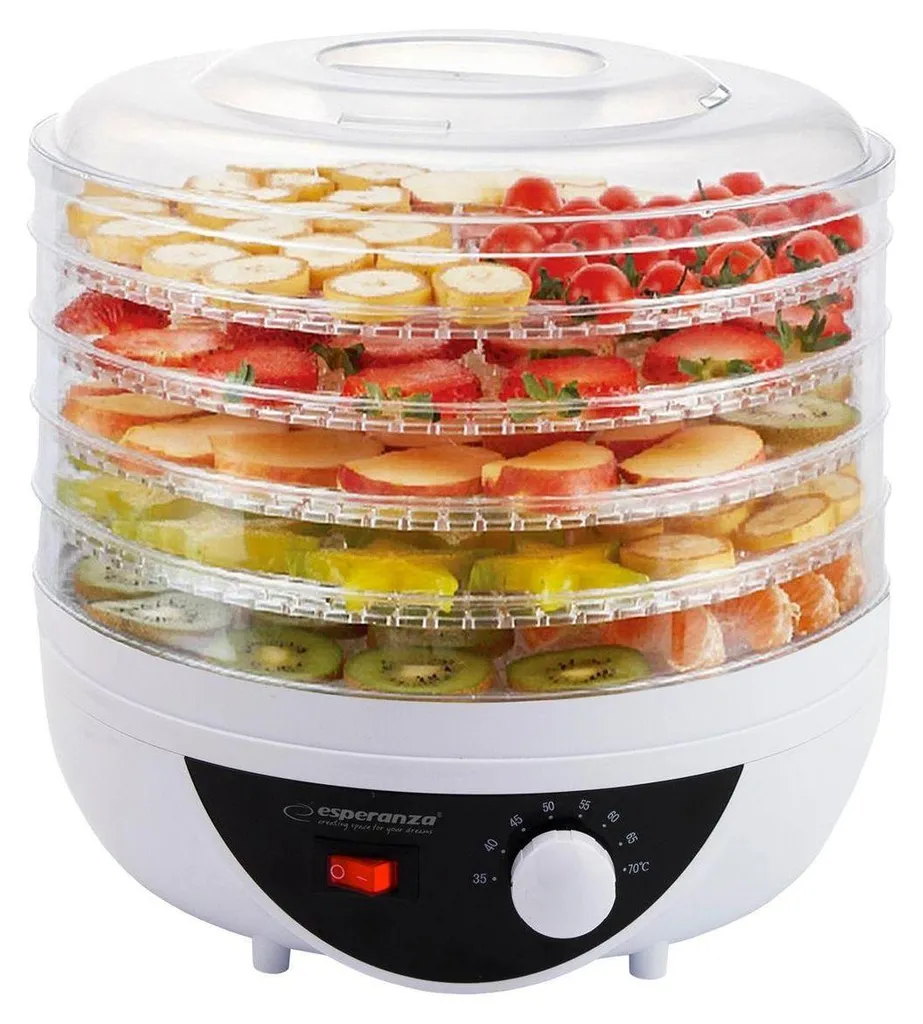 Préparez vos Snacks Sains avec le Déshydrateur Esperanza EKD002 250W