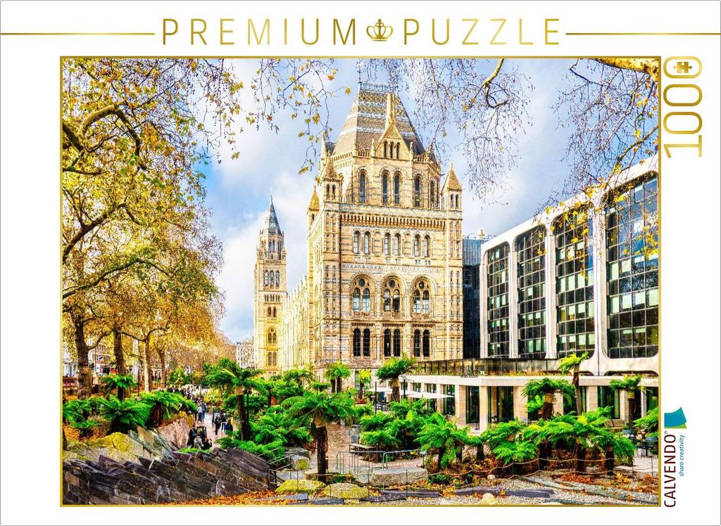 CALVENDO Puzzle Ein Motiv aus dem Kalender London, bunt und schön! | 1000 Teile Lege-Größe 64x48cm Foto-Puzzle für glückliche Stunden
