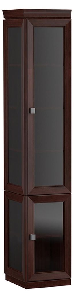 System Büro Möbel Vitrine Aktenschrank Klassischer Holz Schrank Regal Monaco M12