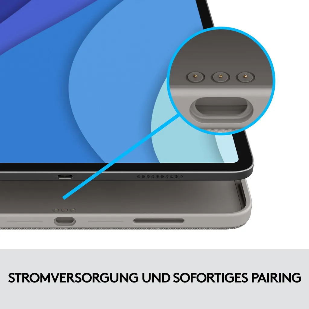 Clavier iPad Pro 12.9 Logitech Combo Touch avec Trackpad Multi-Touch - 11