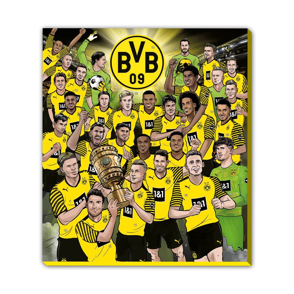 Borussia Mönchengladbach Kalender/Adventskalender ** Karikatur **