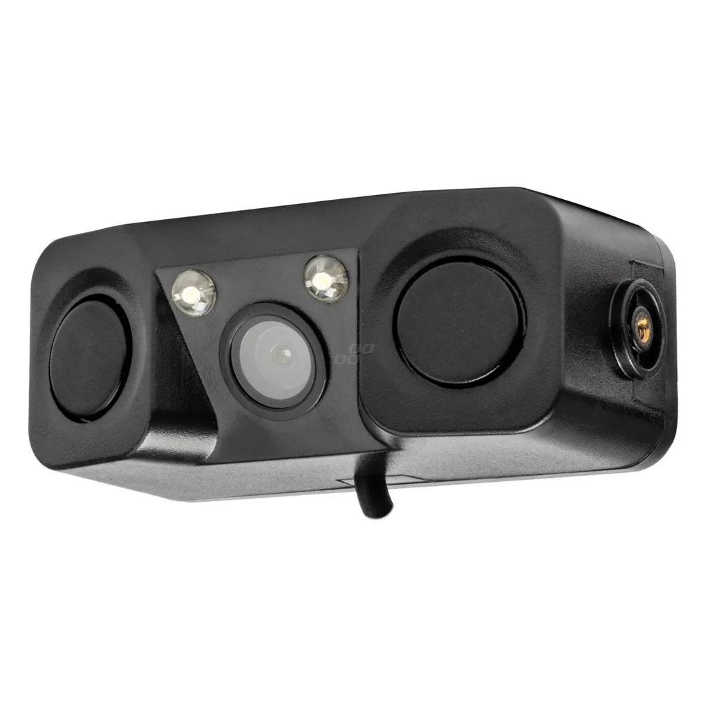 Caméra de recul AMiO infrarouge avec capteurs et bip sonore noir 720p 12V