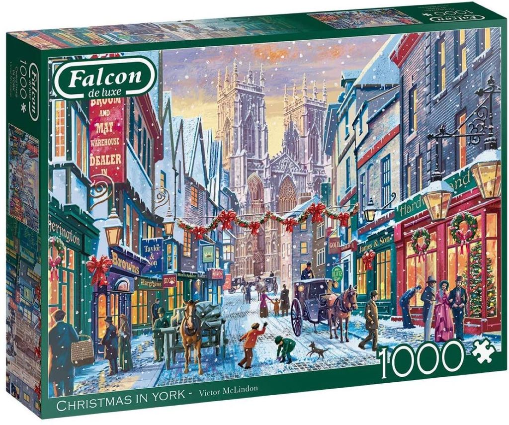 Jumbo 11277 Falcon - Christmas in York 1000 Teile Puzzle