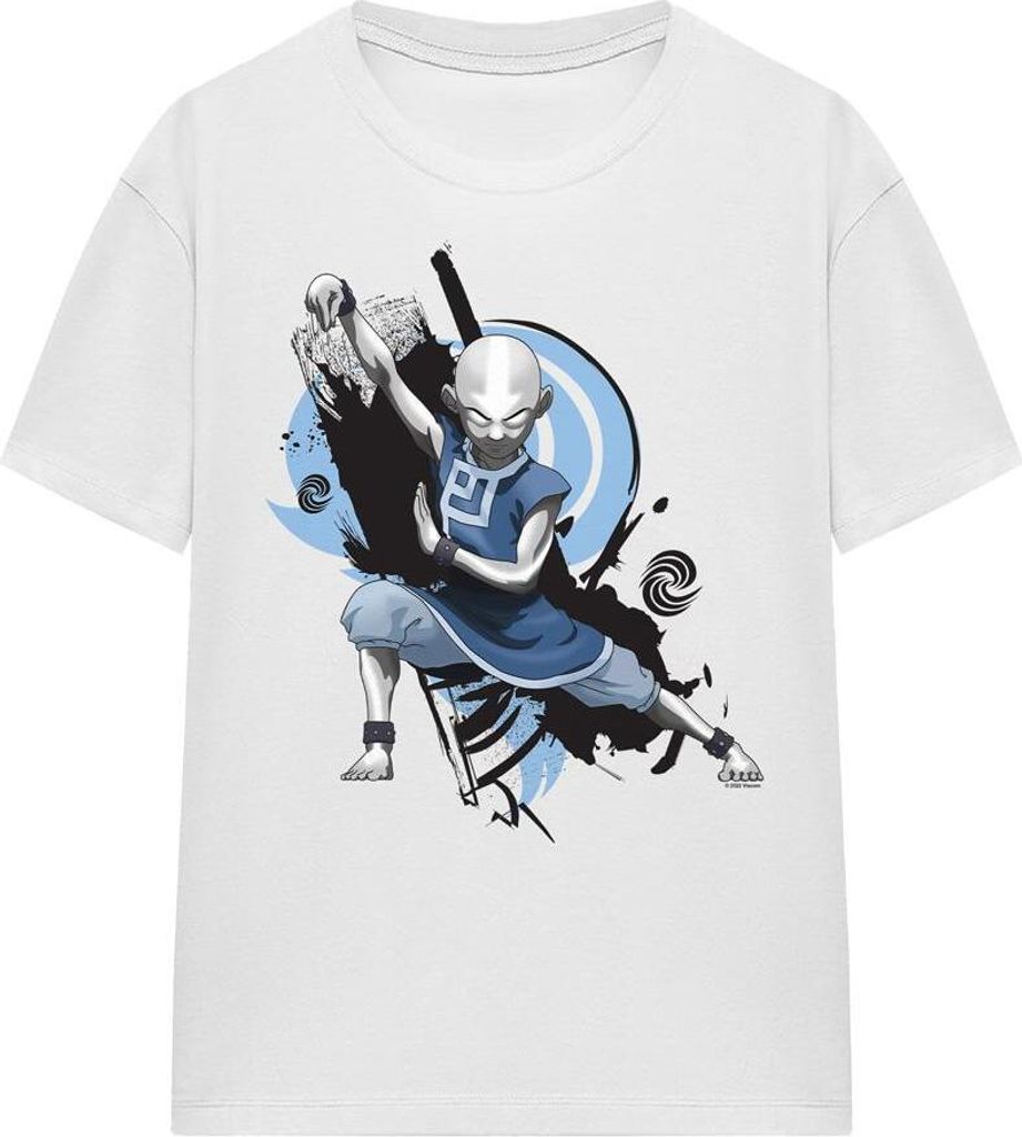 Avatar: The Last Airbender - "Energybending" T-Shirt für Herren/Damen Uni TV15472 (XL) (Weiß)