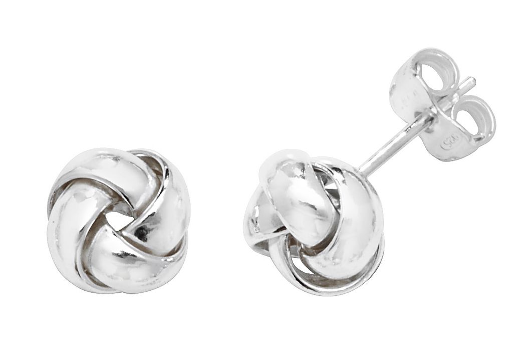 Elegante 925 Sterling Silber Damen - Paar Ohrstecker - 8mm*8mm; TRS22624