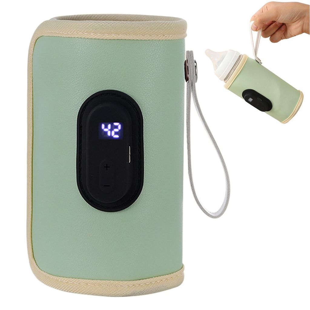 Tragbarer Baby Flaschenwärmer Unterwegs mit LCD-Display, Produktbild 