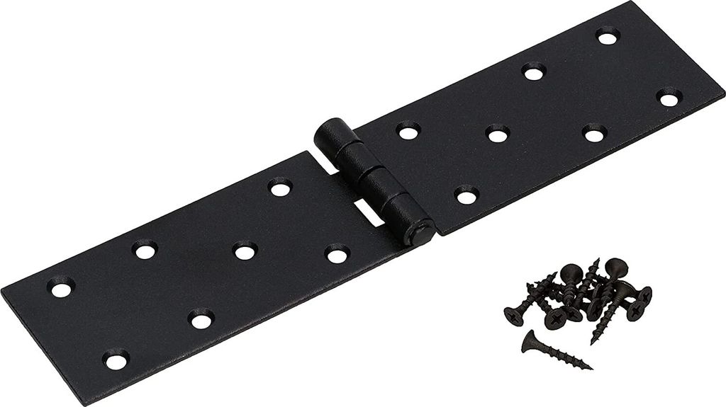 KOTARBAU Kistenband 200x45 mm Gerollt Schwarz Möbelscharnier Möbelband Robust
