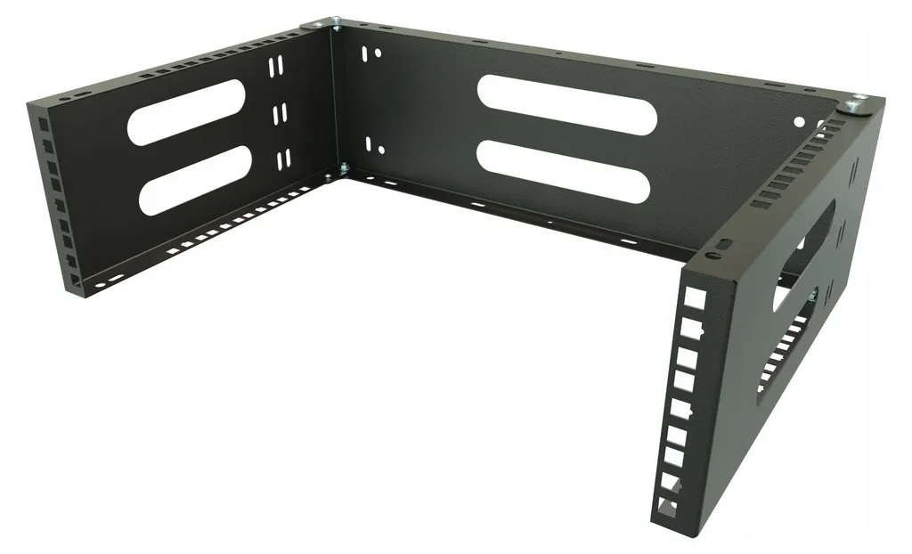 Support Mural RACK 19 Pouces Stalflex Profondeur 330mm Format 3U à 4U