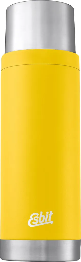 Thermos 1L Esbit Sculptor Jaune pour Randonnée et Camping - Garde au Chaud