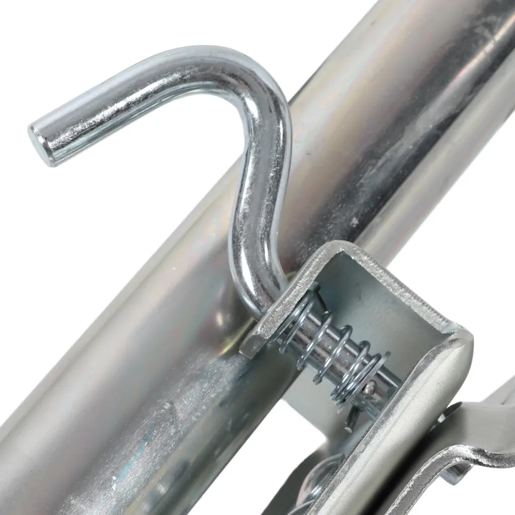 Cric de remorque robuste 1200 lbs réglable avec roue pivotante 6'' - 4