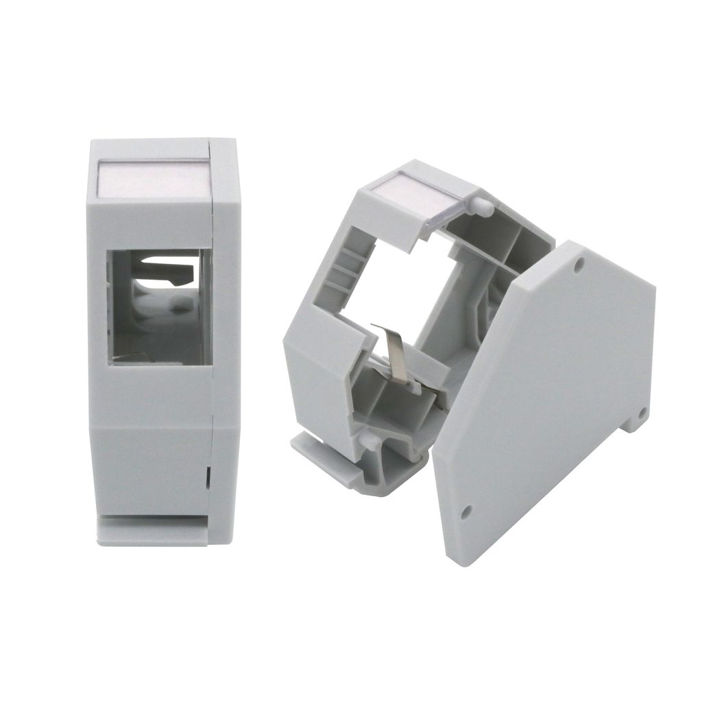 2x ARLI Hutschienenadapter für RJ45 Keystone Modul Halter Adapter für Hutschiene