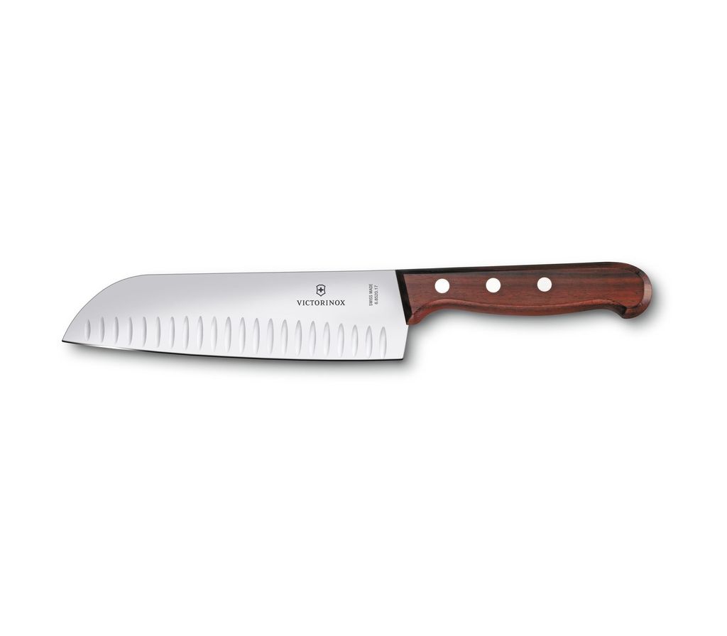 Victorinox Santokumesser 17cm, Holzgriff, Stahl Produktbild 