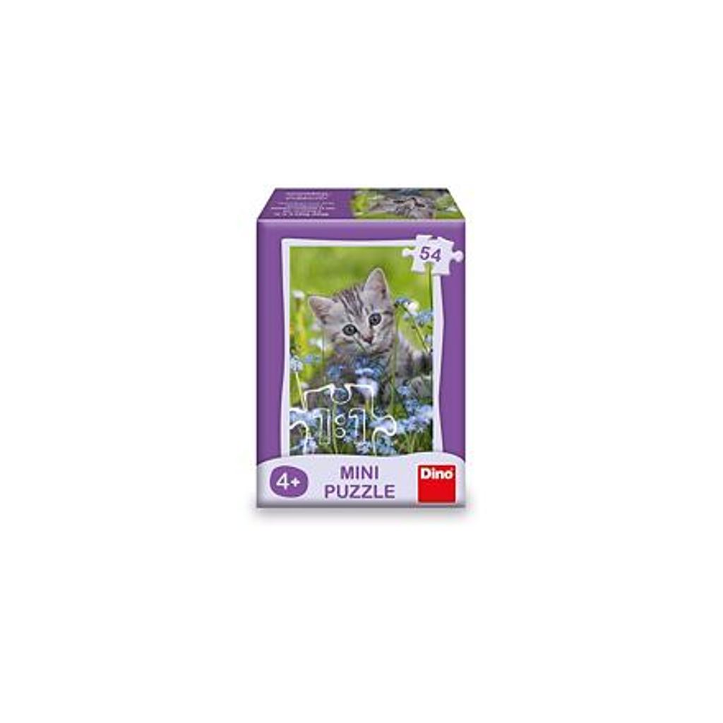 DINO Puzzle Tiere - Giraffe 54 Teile Produktbild 