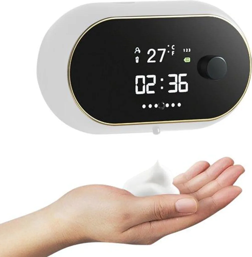 Distributeur de savon automatique : fini les piles avec la recharge USB