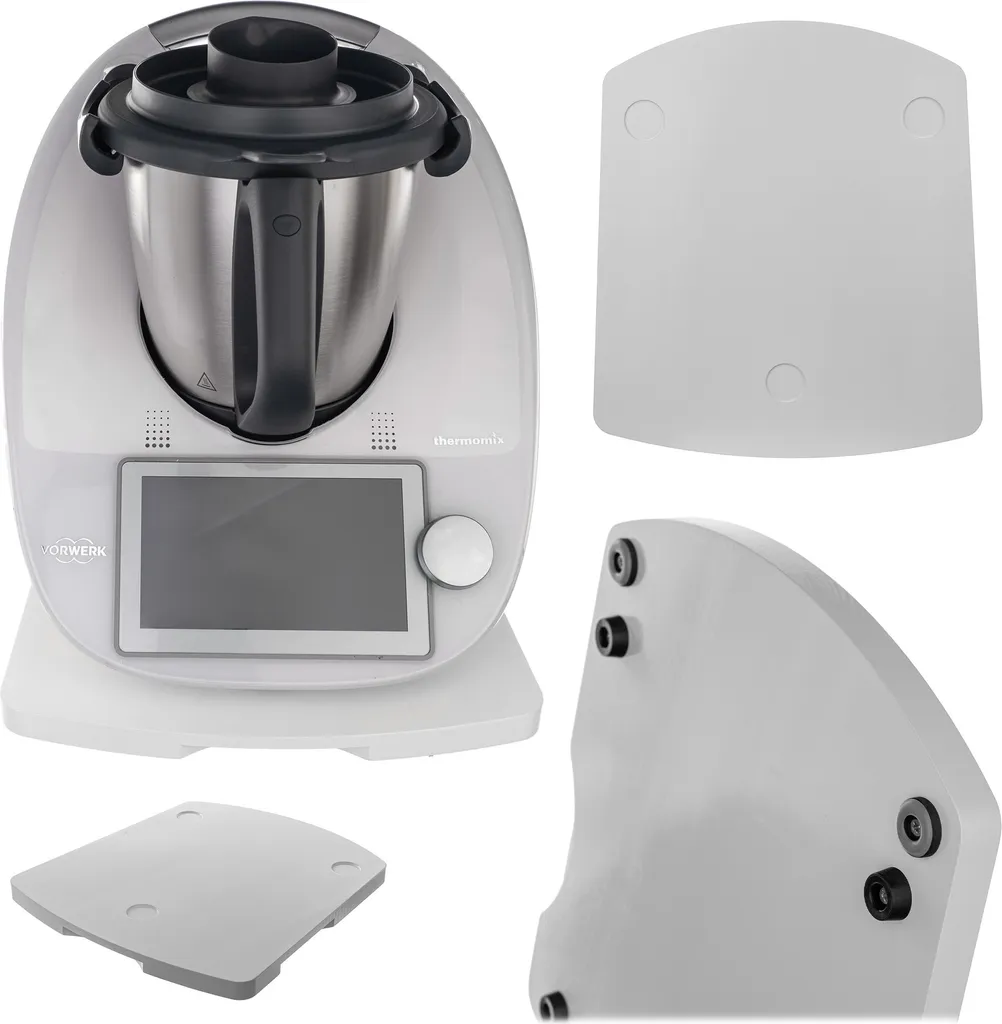 Tavola Scorrimento KADAX per Thermomix Bianco - Base Stabile Robot