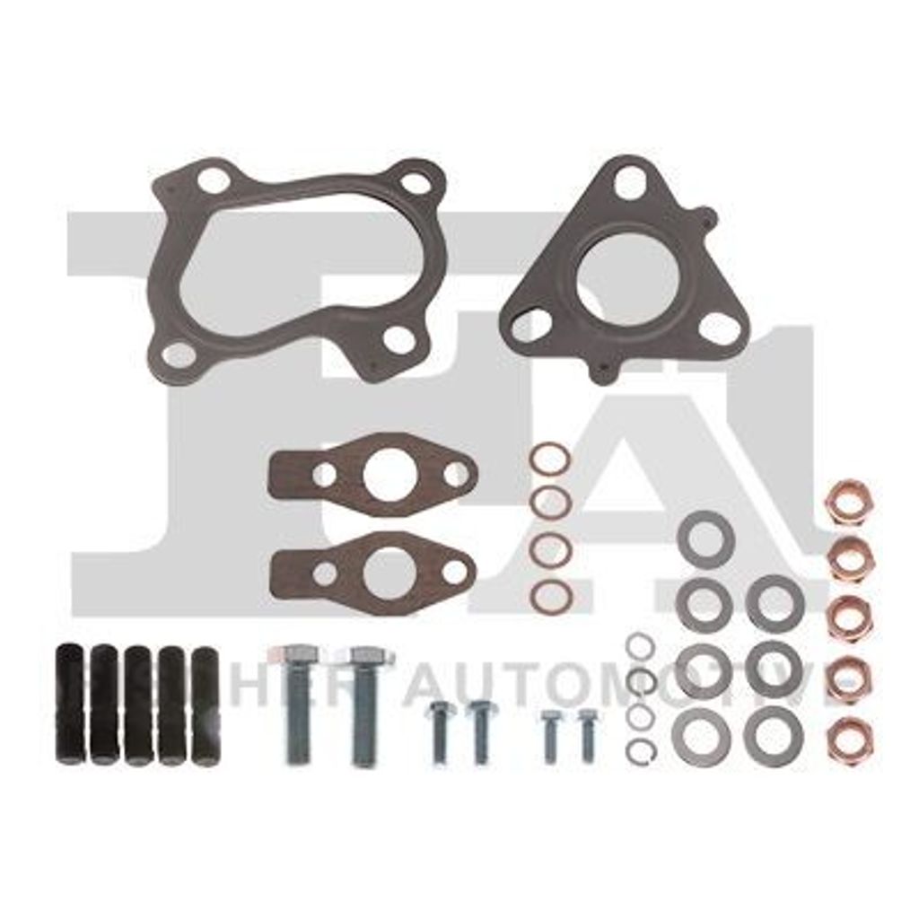 FA1 KT740100 Montagesatz Turbolader für MITSUBISHI L 200 / Triton Pickup (KJ, KK, KL) L 200 / Triton Pickup (KAT, KBT) PAJERO SPORT II (KH, KG)