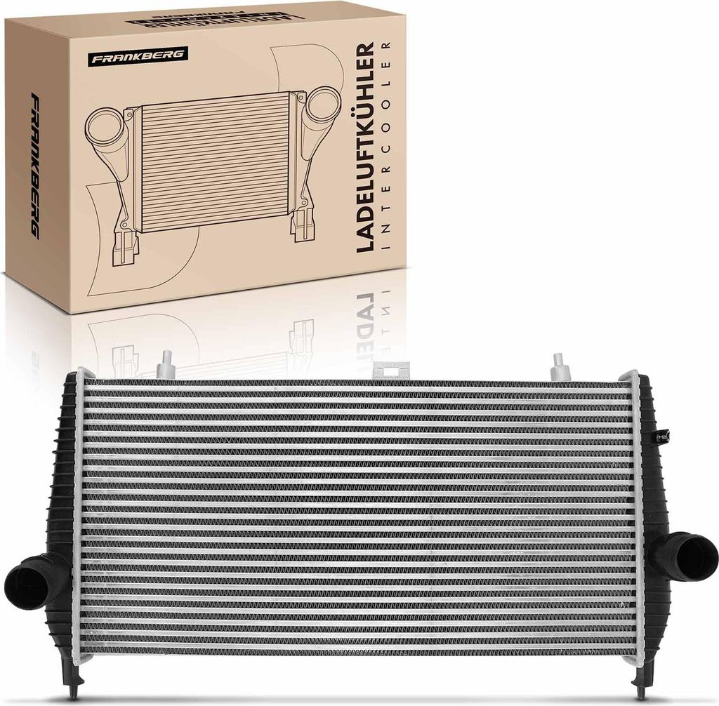 Frankberg 1x Ladeluftkühler Turbokühler für Citroën C5 II III C6 Peugeot 407 2.2L 2.7L