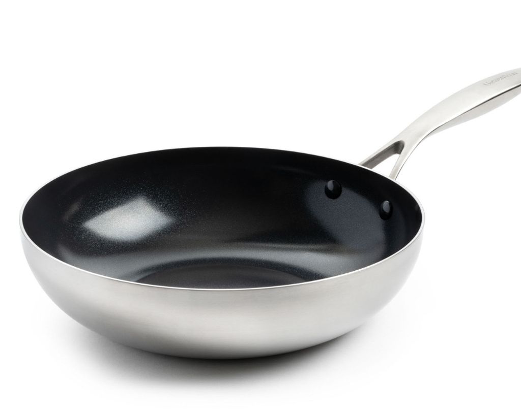 GreenPan Geneva, Kulatý, Wok / Stir-fry pánev, Nerezová Obrázek produktu 
