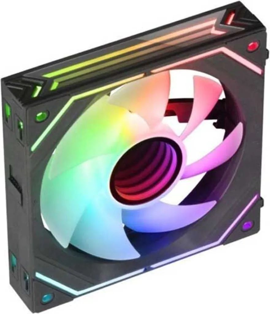 Ventilateur PC 120mm ARGB Noir MF-LINKFINITY Mars Gaming Silencieux