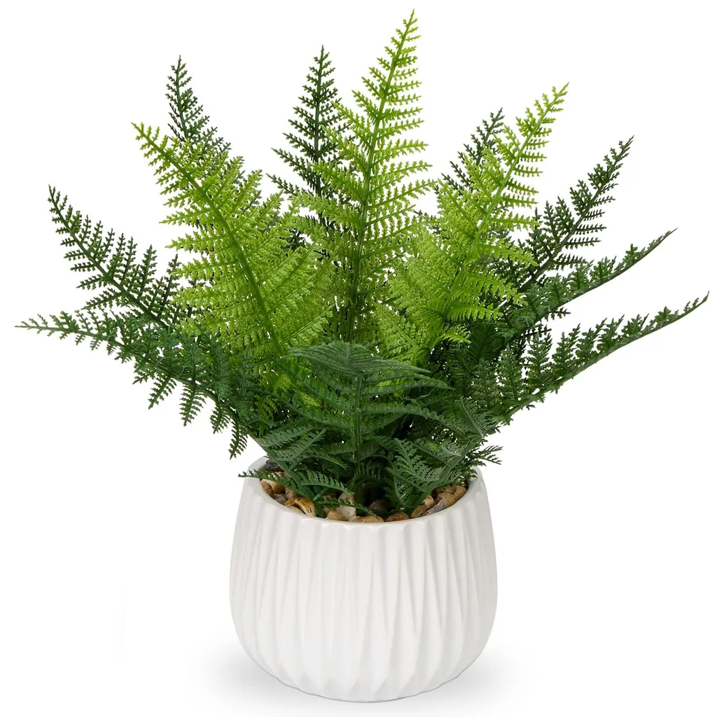 Plantes artificielles modernes déco salon et balcon pot de 15cm