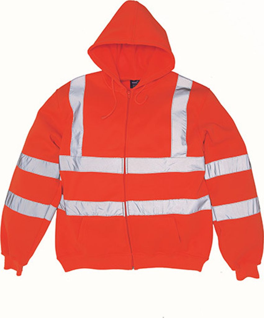YOKO Hi-Vis Zip Hoodie