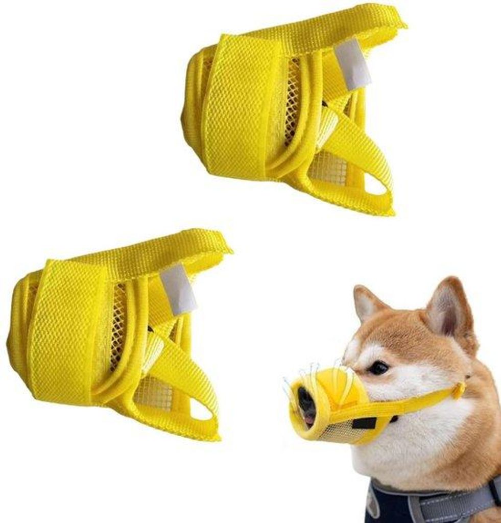 Atmungsaktive Hundemaulkorb Größe L Verstellbar Trainingszweck