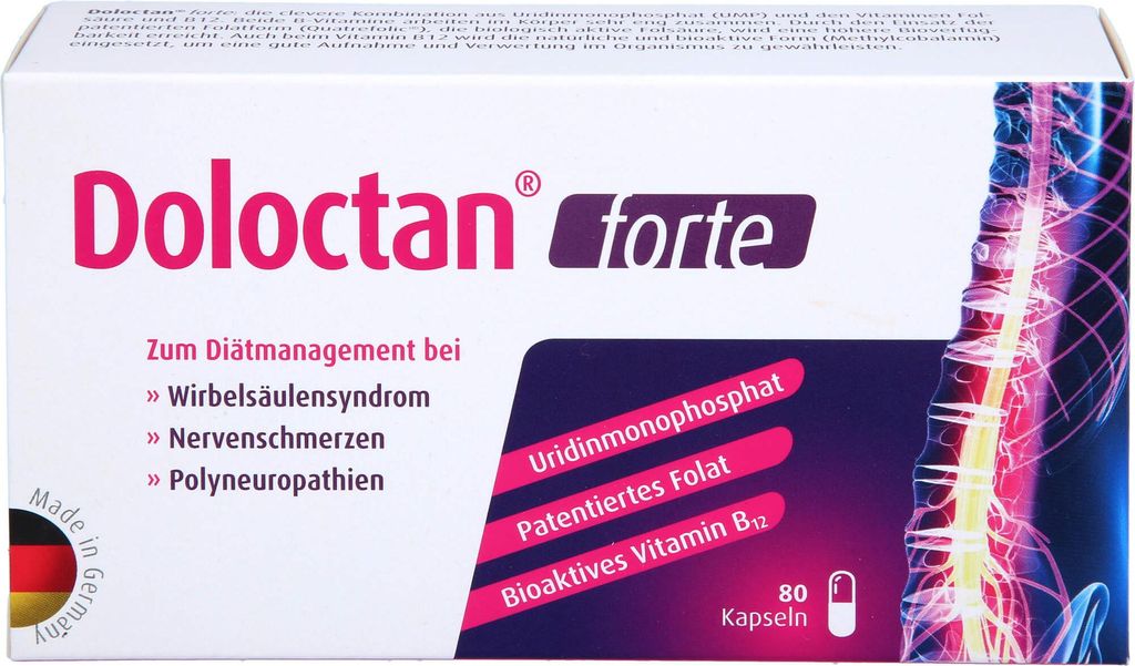 Doloctan forte, 80 St. Kapseln Produktbild 
