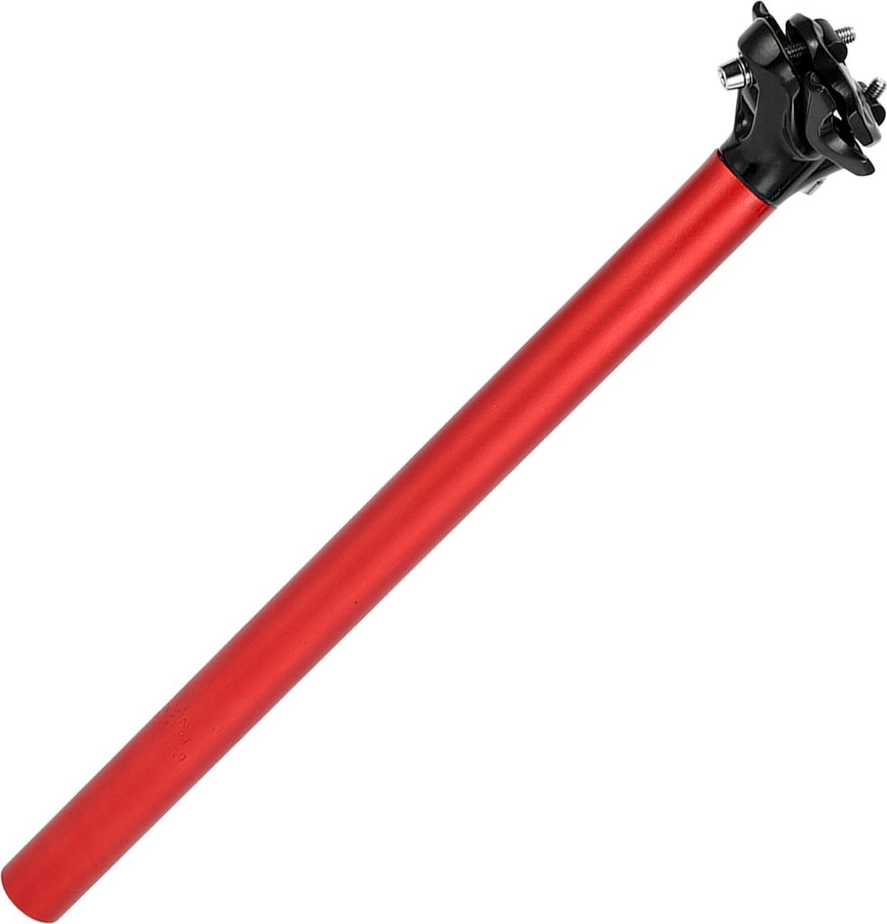 1 Stk. Universal Fahrradsattelstš¹tzen Verstellbarer Winkel 30,9x400mm Fahrradsattelstš¹tze Rot Aluminiumlegierung