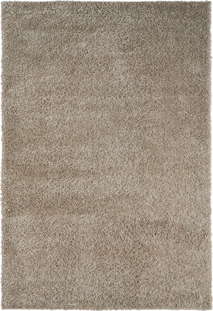 MY-RUG Teppich, Hochflorteppich Shaggy Star, 290x200, beige, leicht glänzend, extra flauschig, Rechteckig