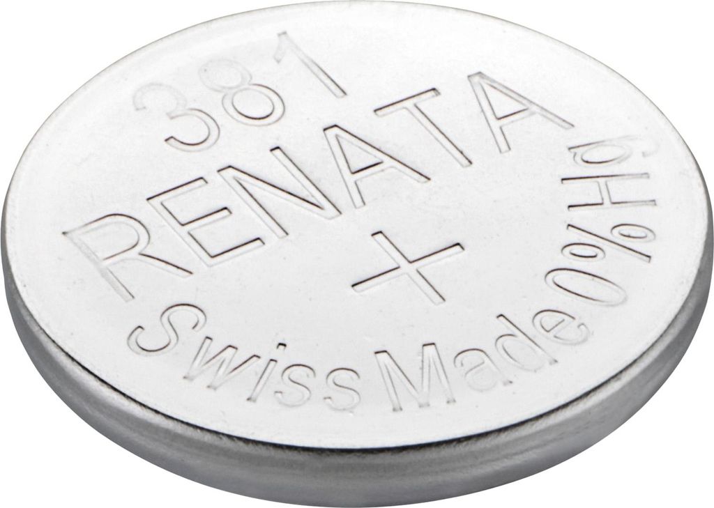 RENATA Knopfzelle 381, 50mAh, Silberoxid Produktbild 