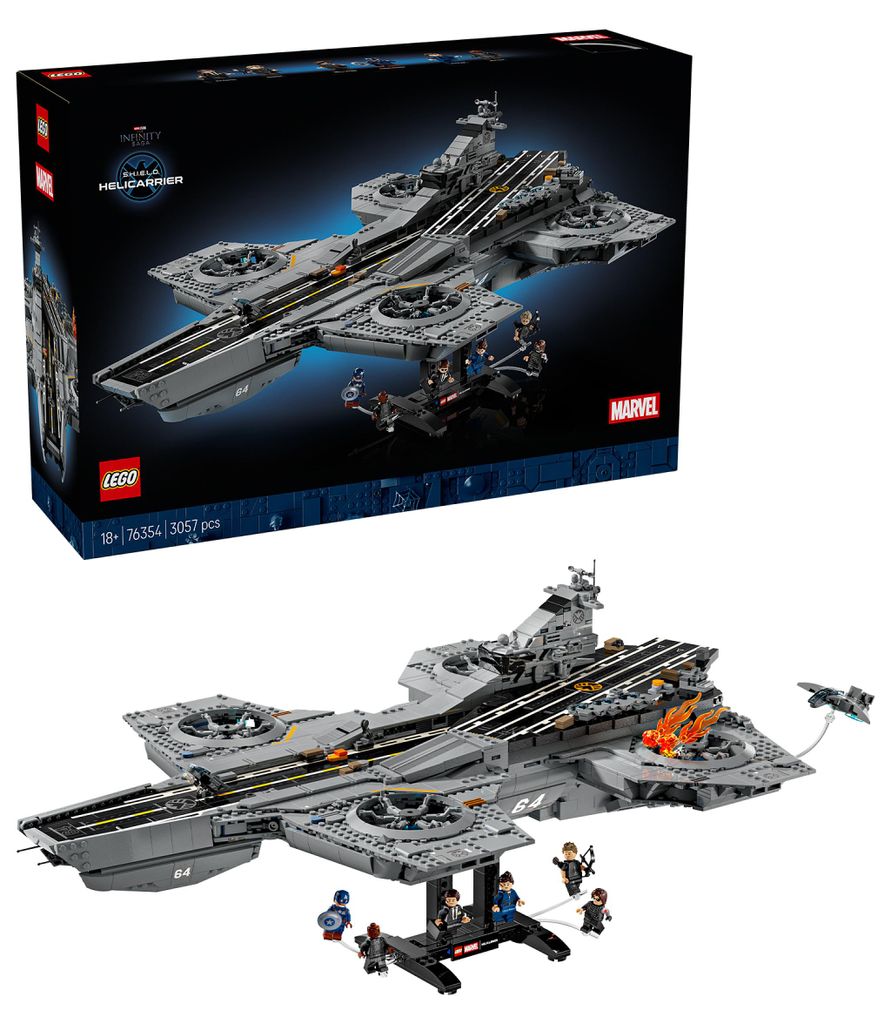 LEGO® Super Heroes 76354: Aeromobile S.H.I.E.L.D. Immagine del prodotto 
