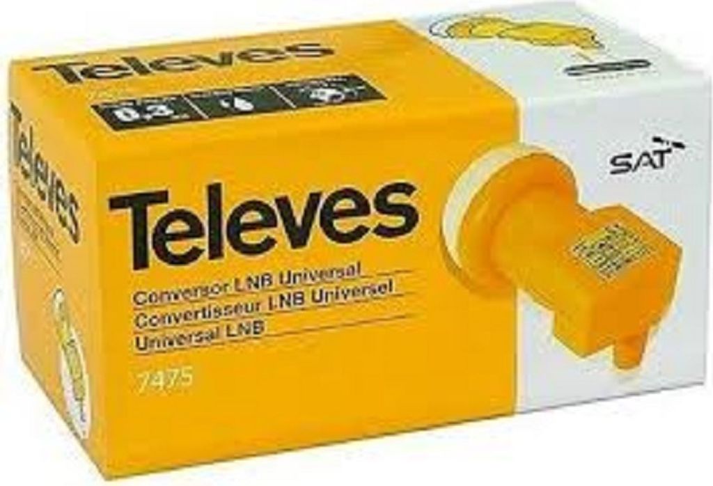 Televes High Gain Universal Single LNB Full HD