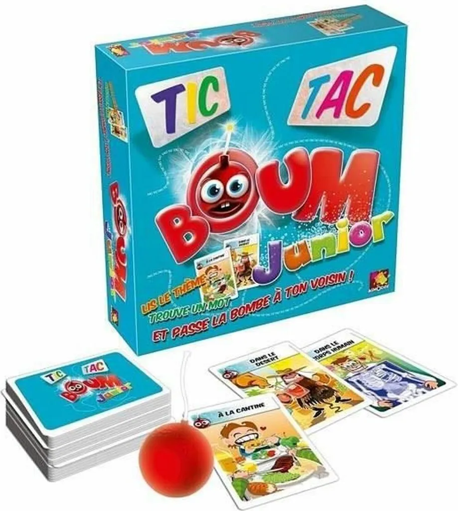 Tic Tac Boum Jeu de Société pour Soirée Entre Amis et Famille Asmodee