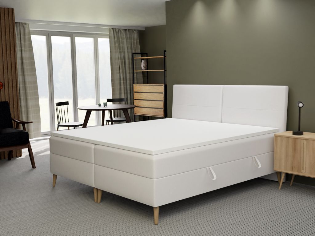 FEDVE Boxspringbett Schlafzimmerbett MUDAN mit 2 Produktbild 