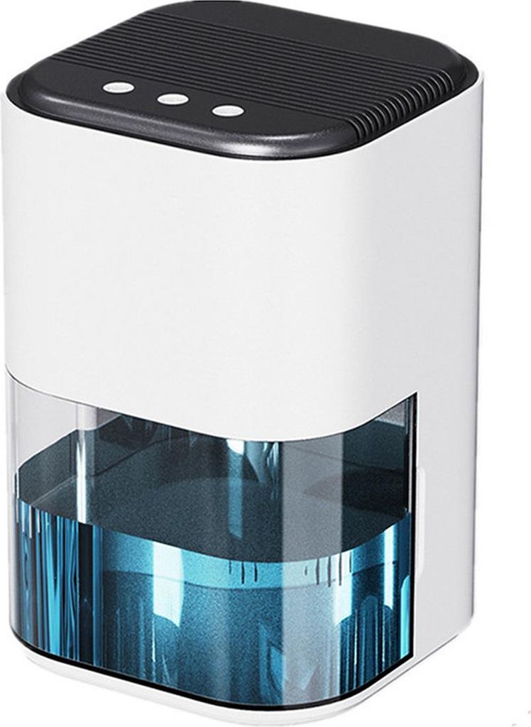 Feuchtigkeitsbeständiger Mini-Luftentfeuchter mit 2L Tank – perfekt für kleine Räume wie Schlafzimmer & Badezimmer