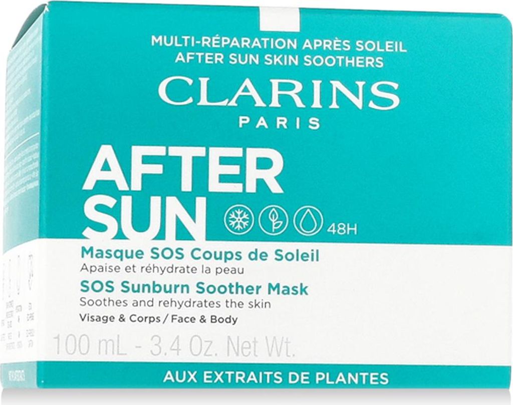 Clarins After Sun SOS Sunburn Soother Mask 100 ml Image du produit 