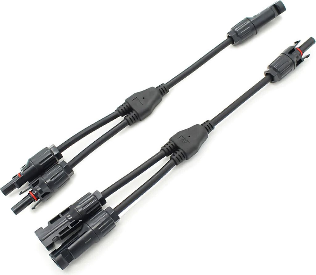 Solar Steckverbinder Set Parallelverbindung Y-Adapter MC4 Produktbild 