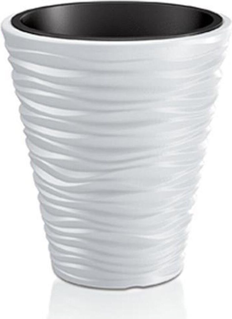 PROREGAL Blumentopf Sand 350, 345x385mm, weiß