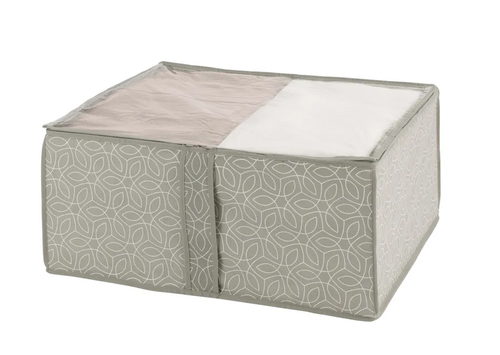 Boîte de rangement souple Balance M - Organiseur en tissu gris anthracite