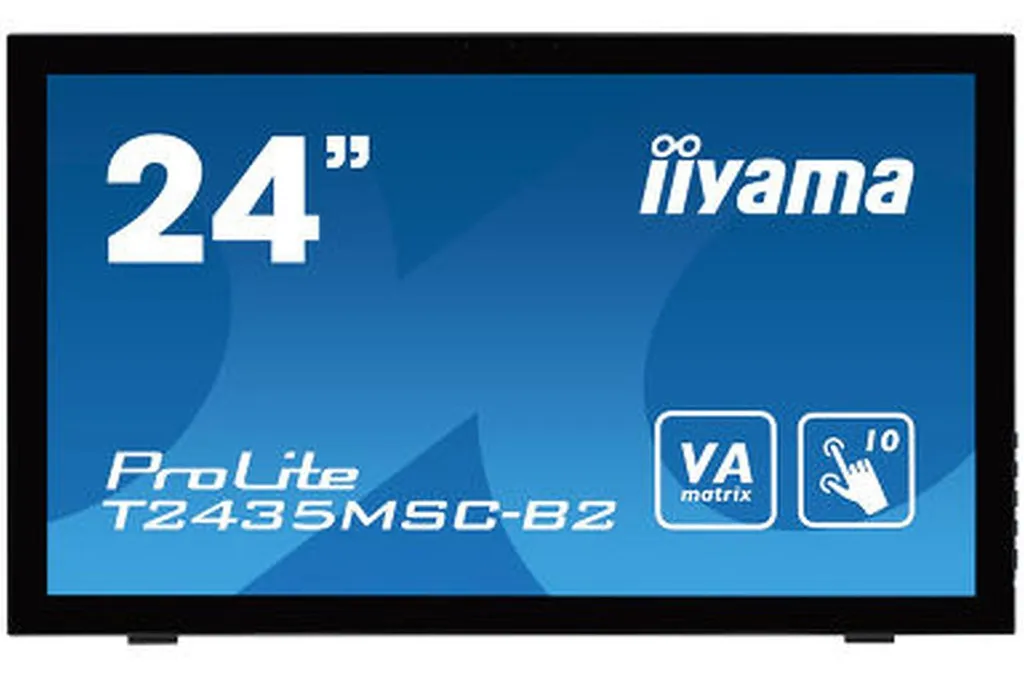 Écran Tactile Full HD iiyama ProLite 24 Pouces avec Dalle VA de Qualité