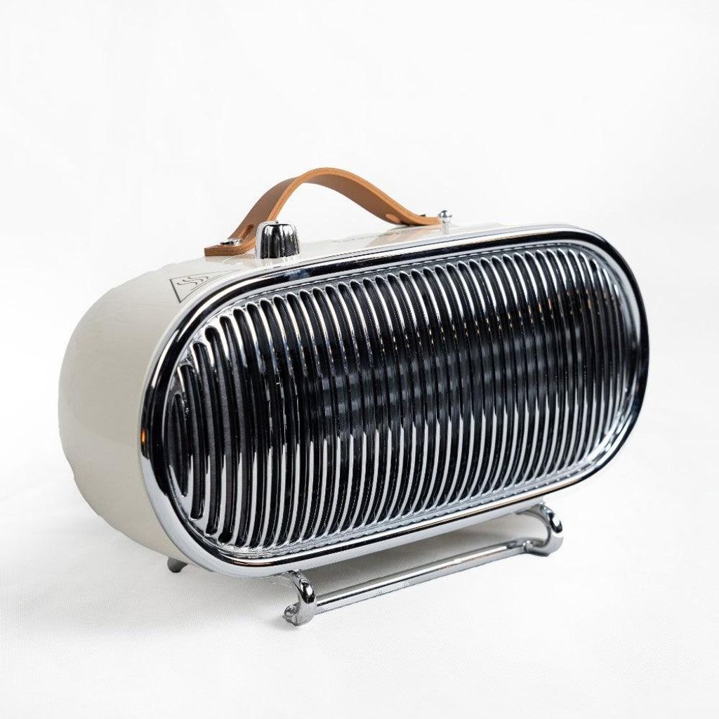 Keramický ohrievač s hudbou v retro štýle 750–1500 W so 4 Obrázok produktu 