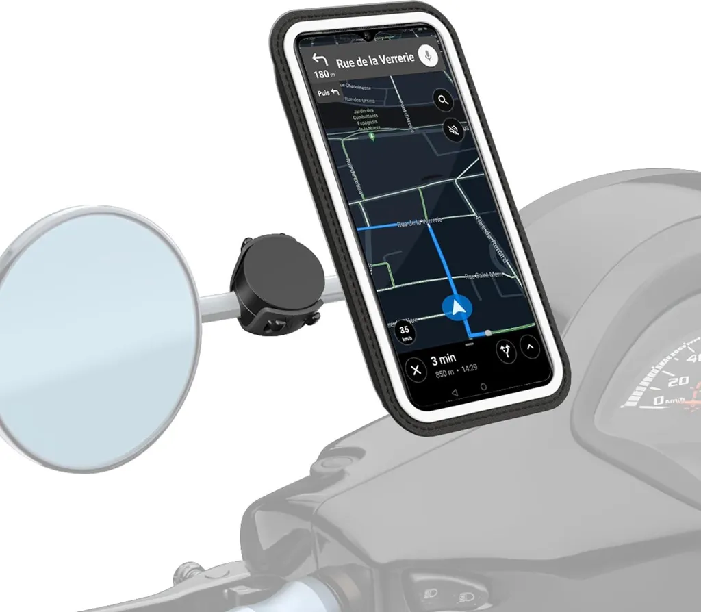 Shapeheart Supporto Magnetico Specchietto Scooter Taglia XXL (425)