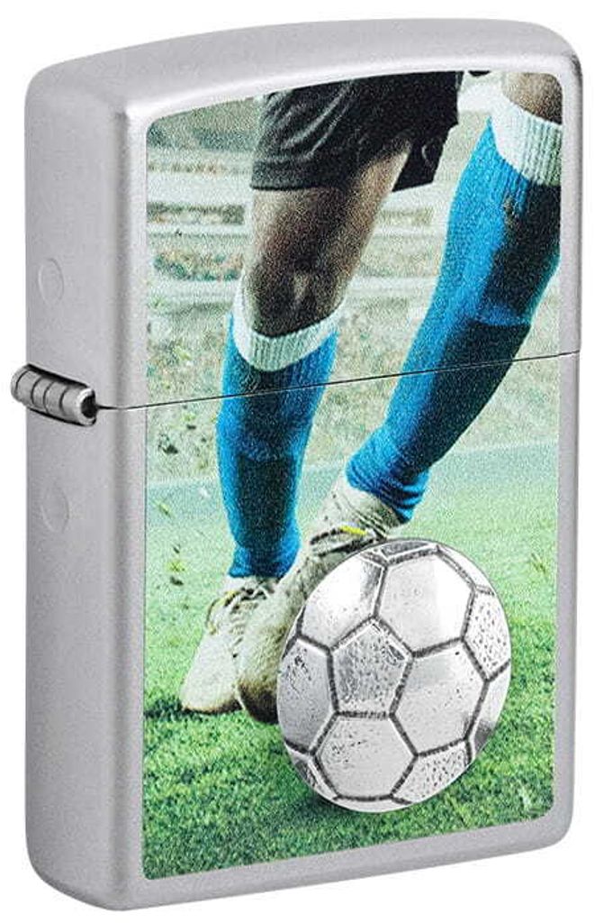Zippo Benzin-Feuerzeug Soccer Player 3D Ball 2007890, unbefüllt