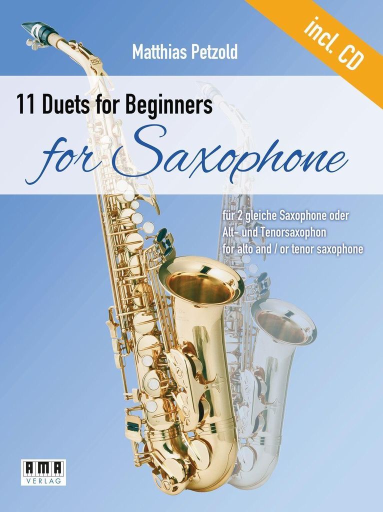 11 Duets for Beginners for Saxophone