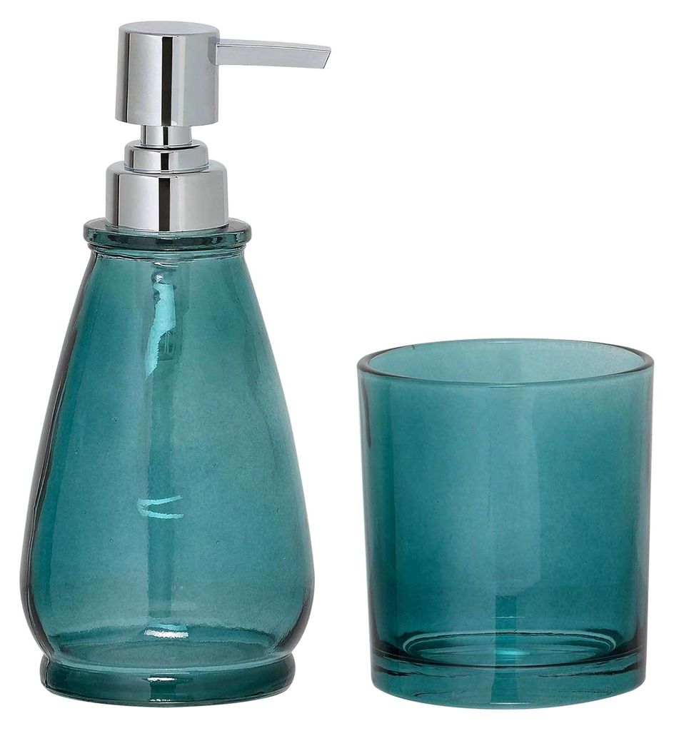 Vetro Becher aus Glas, aqua