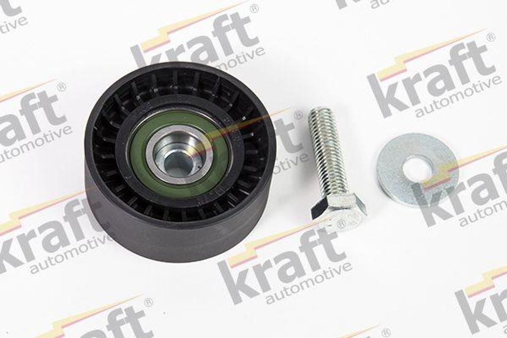 KRAFT AUTOMOTIVE 1225910 Spannrolle, Keilrippenriemen OE 6453S4 kompatibel mit Partner, 306, 205, 106, ZX, Xsara, Saxo, C15, Berlingo, AX