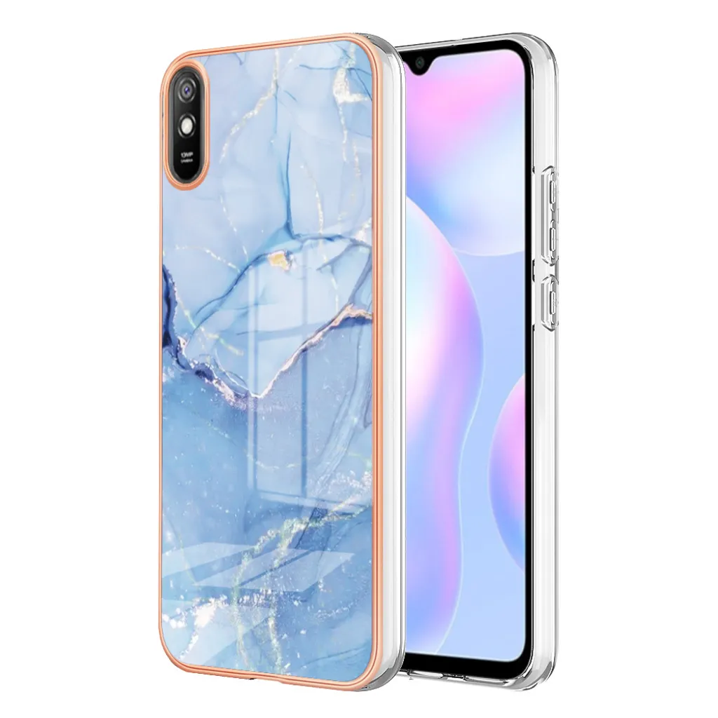 Cover Protettiva Redmi 9A per Bambini e Ragazzi - Silicone Blu