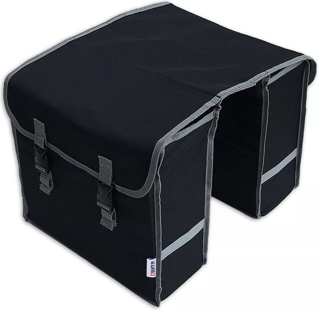 Lynx Polyester-Doppeltasche 32L schwarz / grau Produktbild 