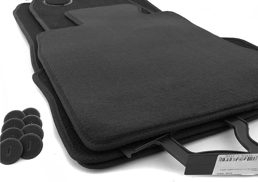 Tappetini Auto per BMW Serie 5 F10 F11 xDrive (2010-2013) Nero Velours